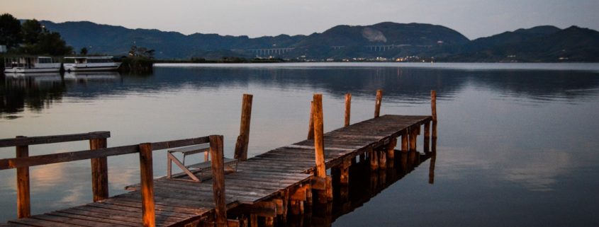 lago massaciuccoli torre del lago crepuscolo