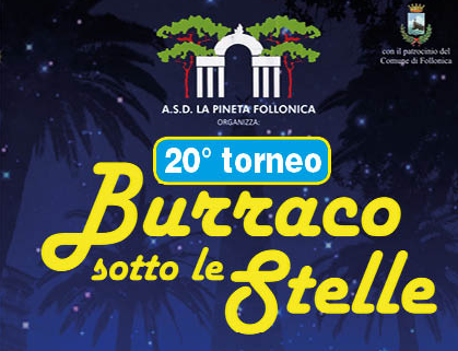 20° Trofeo Burraco sotto le stelle