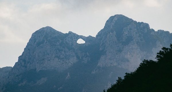 monte forato compressa