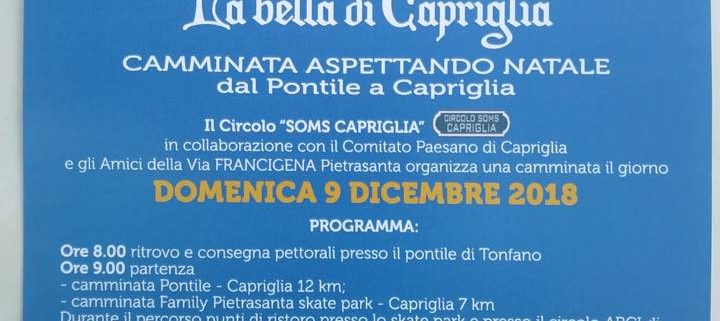 Aspettando il Natale "La bella di Capriglia"