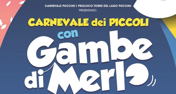 Carnevale dei piccoli con Gambe di Merlo